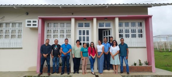 Foto da equipe do TJAC em Porto Walter