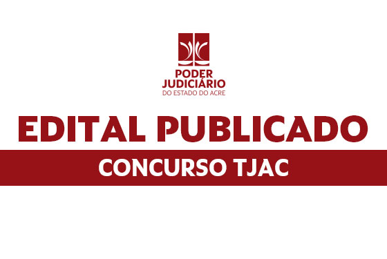 Ilustração informando sobre a abertura e acompanhamento das fases do Concurso Público para servidores efetivos do Tribunal de Justiça do Acre. TJAC publica edital de abertura de concurso público para servidores efetivos Serão 91 vagas e 1.460 cadastro de reserva para cargos de nível médio e superior com atuação em 18 comarcas do Estado. As inscrições iniciam no dia 7 de fevereiro até dia 1° de março O Tribunal de Justiça do Acre (TJAC) tornou público o edital de abertura n.º 01/2024, que regulamenta o concurso público para provimento dos cargos de servidores efetivos do Judiciário acreano. Serão 91 vagas e mais 1.460 cadastro de reserva para cargos de nível médio (Técnico Judiciário) e de nível superior (Analista Judiciário), em diversas áreas do conhecimento, com salários que chegam a R$ 7.571,20. As inscrições se iniciam dia 7 de fevereiro e seguem até dia 1° de março. O edital está disponível na edição n.° 7.462, desta sexta-feira, 19 (págs. 96 a 126). Mas, as inscrições serão feitas somente pelo site www.institutoverbena.ufg.br. A taxa de inscrição é de R$ 100,00 para os cargos de nível médio e R$ 120,00, para superior. Para o nível médio, os cargos são: Agente de Polícia Judicial, Técnico em Microinformática, Técnico Judiciário e Técnico em Segurança do Trabalho. Enquanto os de superior contemplam diversas áreas: Administração, Arquivista, Arquitetura, Comunicação Social, Contador, Direito, Educação Física, Engenharia Civil, Engenharia Elétrica, Engenharia Mecânica, Economia, Enfermagem, Estatística, Fisioterapia, Informática, Medicina, Odontologia, Oficial de Justiça, Pedagogia, Psicologia e Serviço Social. Os locais de atuação estão distribuídos entre as 18 comarcas do Estado e também nas unidades administrativas da TJAC em: Rio Branco, Acrelândia, Assis Brasil, Brasiléia, Bujari, Capixaba, Cruzeiro do Sul, Epitaciolândia, Feijó, Mâncio Lima, Manoel Urbano, Plácido de Castro, Porto Acre, Rodrigues Alves, Senador Guiomard, Sena Madureira, Tarauacá e Xapuri. A atual administração da Justiça estadual garante mais esse avanço, como enfatizou a desembargadora-presidente Regina Ferrari: “O concurso público realizado pelo Tribunal de Justiça do Acre representa um marco significativo em nosso compromisso com a transparência, meritocracia e fortalecimento do quadro de servidores, e também está em consonância com a Agenda 2030, quanto ao objetivo 16, Paz, Justiça e Instituições Eficazes. A seleção criteriosa dos novos talentos que integrarão nossa equipe reafirma nosso empenho com a excelência na prestação jurisdicional e na busca pela efetivação da justiça em nosso Estado”. O último concurso público no TJAC para servidoras e servidores foi realizado em 2012, na gestão do desembargador Adair Longuini. Agora a atual gestão iniciou o novo processo seletivo para contratar equipe e aperfeiçoar a prestação jurisdicional no estado.