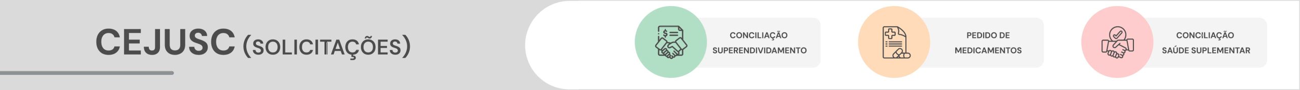 Cejusc​ - Solicitações